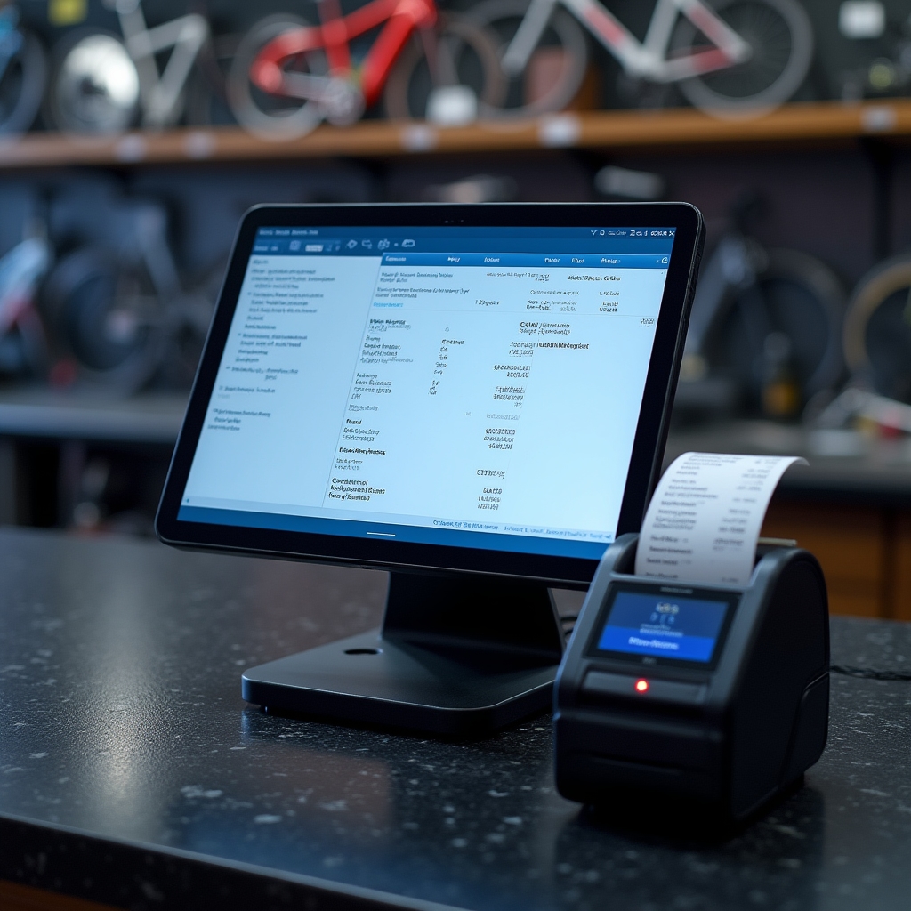 TSE Kassenanbindung Detail in der Fahrradwerkstatt Software
